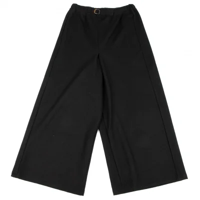 zucca Wool Poly Belted Wide Pants