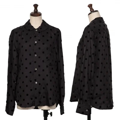 robe de chambre COMME des GARCONS Square Flocky Shirt