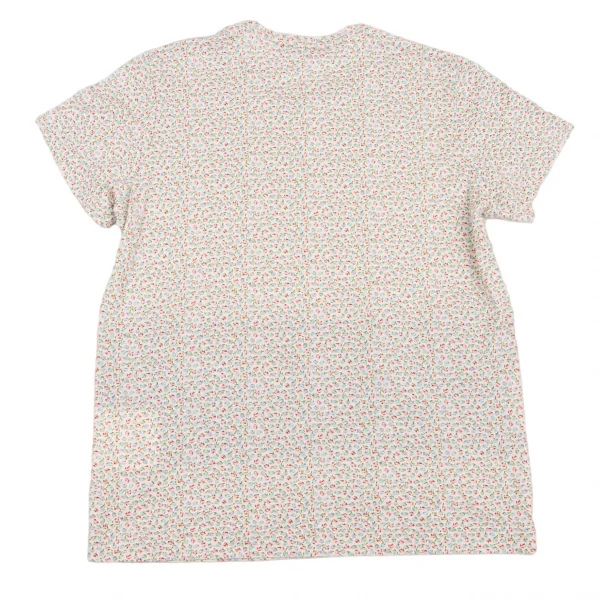 美品tricot COMME des GARCONS 8部丈 花柄プリントシャツ 美品tricot COMME des GARCONS 8部丈 花柄プリントシャツ tricot