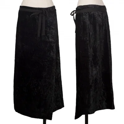 tricot COMME des GARCONS Velor Wrap Skirt