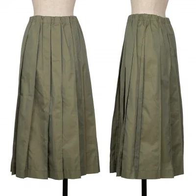 tricot COMME des GARCONS Cotton Pleated Elastic Waist Skirt