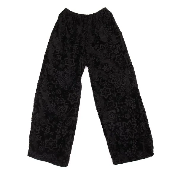 tricot COMME des GARCONS Floral Pile Easy Pants  S-M K-134330_001