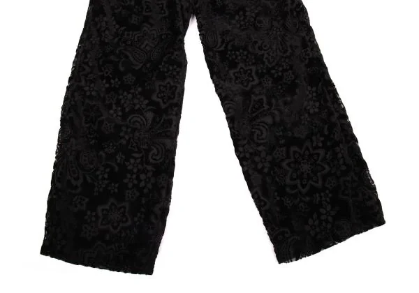 tricot COMME des GARCONS Floral Pile Easy Pants K-134330_006