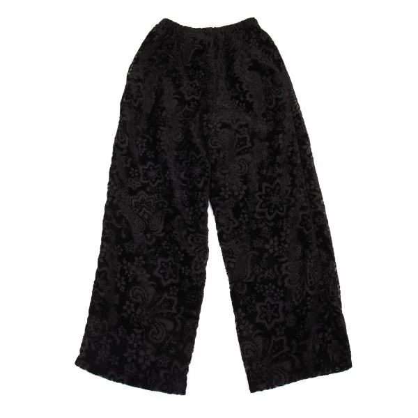 tricot COMME des GARCONS Floral Pile Easy Pants K-134330_008