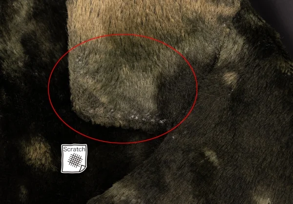 トリコ コムデギャルソンtricot COMME des GARCONSパイルまだらチェスターコート カーキ緑他M K-134333_004