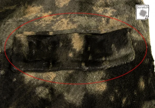 トリコ コムデギャルソンtricot COMME des GARCONSパイルまだらチェスターコート カーキ緑他M K-134333_009