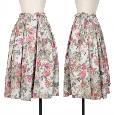 COMME des GARCONS Glitter Floral Jacquard Skirt