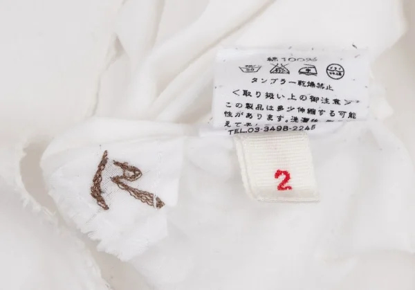45R Charm Decoration Cutting Cotton T Shirt K-134406_015