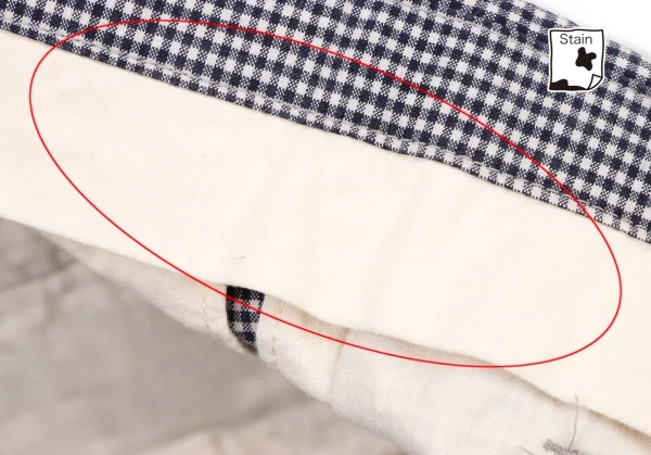 45rpm 45R Gingham Check Hem Double Pants K-134412_005