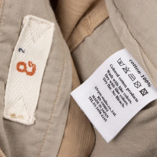 45rpm 45R Cotton High Waist Back Tuck Skirt K-134413_017