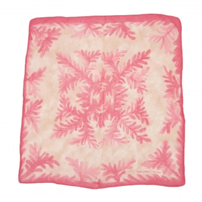 45rpm 45R Dyed Leaf Pattern Handkerchief