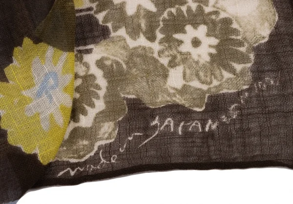 45rpm 45R Dyed Stripe Floral Handkerchief  K-134418_008