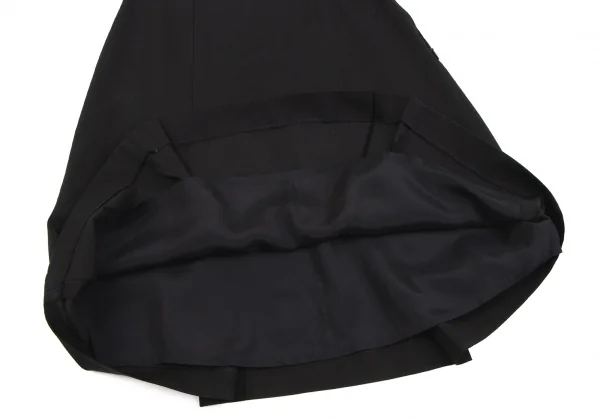 agnes b. Wool Gabardine Tuck Skirt K-134425_007