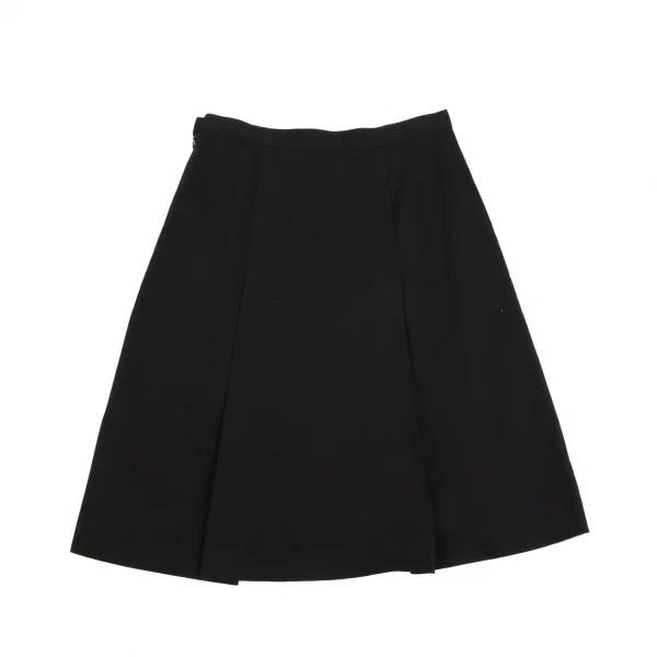 agnes b. Wool Gabardine Tuck Skirt K-134425_008