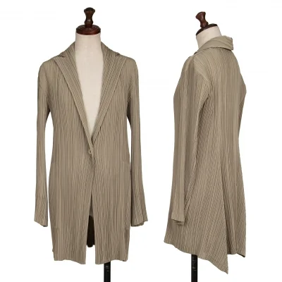 ISSEY MIYAKE FETE Pleated Stitch Design Jacket