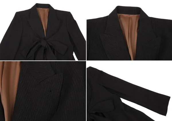 Jean Paul GAULTIER FEMME Cord Design Shadow Stripe Jacket K-134468_003