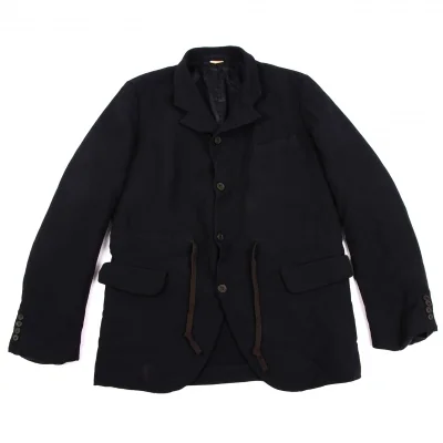 COMME des GARCONS HOMME DEUX Dyed Poly Waist Cord Jacket