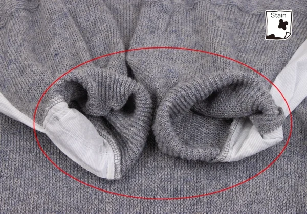 Y's Shirt Switching Linen Long Knit K-134505_007