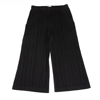 PLEATS PLEASE Flap Pocket Design Wide Pants