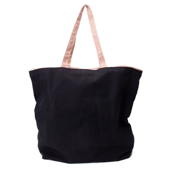 シーバイクロエSEE BY CHLOE バイカラー巾着トートバッグ 黒ピンク K-134600_003