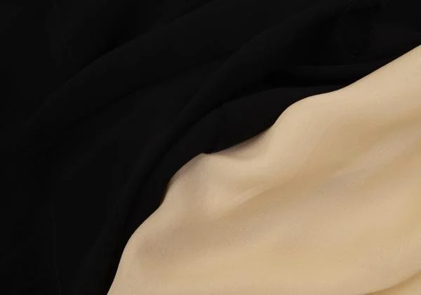 COMME des GARCONS Transfer Print Frill Design Wrap Skirt K-134616_015