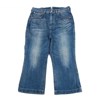 JUNYA WATANABE COMME des GARCONS denim Wash Cropped Jeans