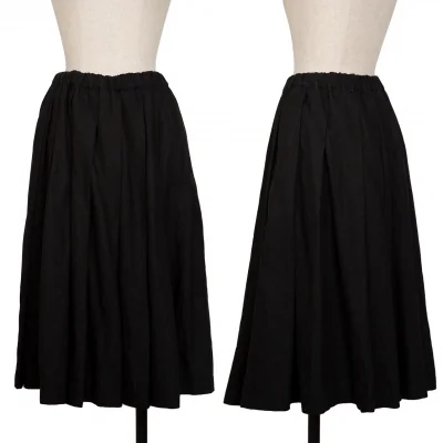 COMME des GARCONS Pleated Linen Skirt