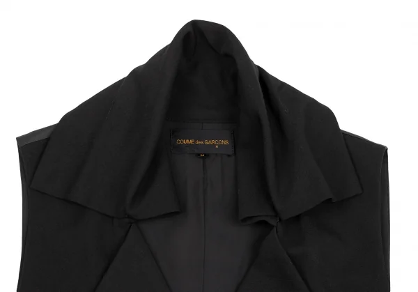 COMME des GARCONS Wool Design Collar Vest K-134694_004