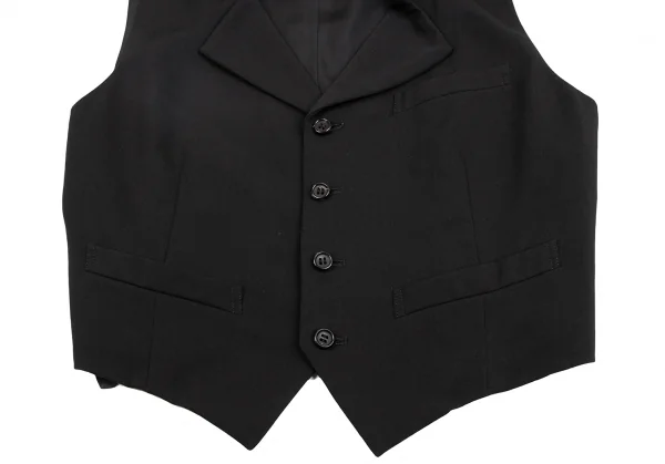 COMME des GARCONS Wool Design Collar Vest K-134694_009
