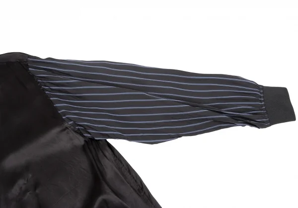 GOOD DESIGN SHOP COMME des GARCONS Logo Printed Staff Coat Black S