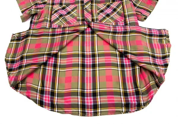JUNYA WATANABE MAN PINK COMME des GARCONS Check Shirt K-134699_011