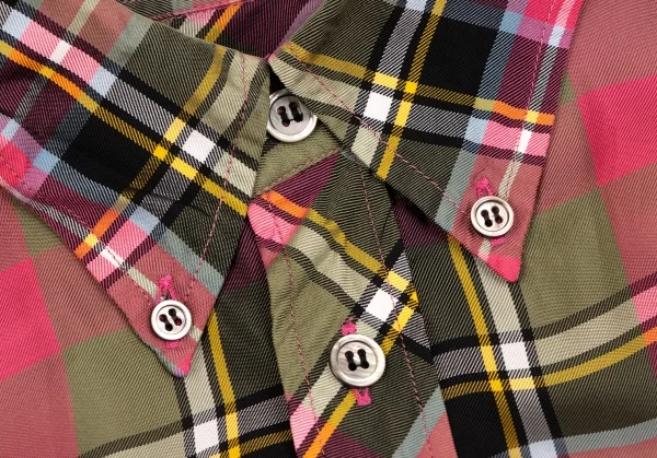 JUNYA WATANABE MAN PINK COMME des GARCONS Check Shirt K-134699_007