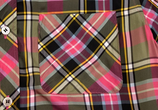 JUNYA WATANABE MAN PINK COMME des GARCONS Check Shirt K-134699_008