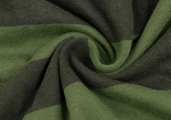 ジュンヤワタナベ コムデギャルソンJUNYA WATANABE COMME des GARCONS インサイドアウトボーダーカットソー 緑S K-134700_012