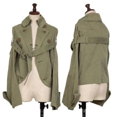 JUNYA WATANABE Belted Tranch Design Short Jacket