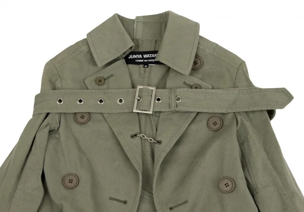 JUNYA WATANABE Belted Tranch Design Short Jacket K-134701_003