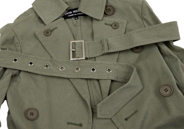 JUNYA WATANABE Belted Tranch Design Short Jacket K-134701_005