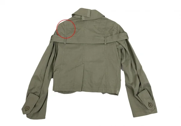 JUNYA WATANABE Belted Tranch Design Short Jacket K-134701_013