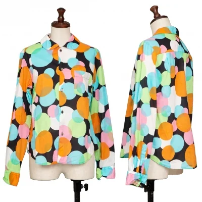 tricot COMME des GARCONS Dot Printed Long Sleeve Shirt