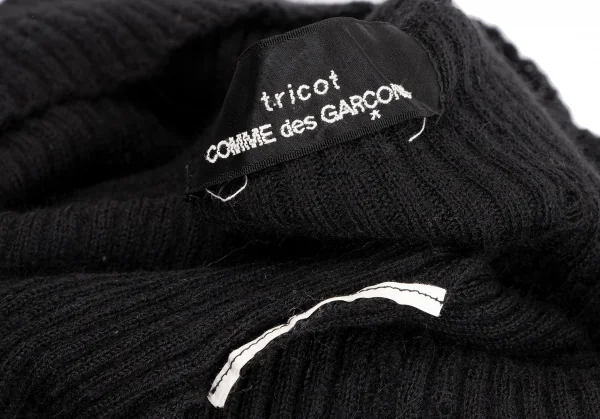 tricot COMME des GARCONS Destroy Design Rib Knit Sweater K-134710_017