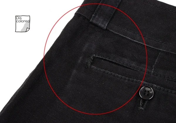 tricot COMME des GARCONS Cotton Linen Canvas Wide Pants K-134718_016