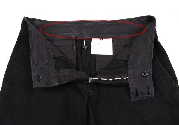 tricot COMME des GARCONS Cotton Linen Canvas Wide Pants K-134718_008