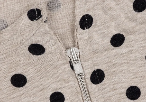 robe de chambre COMME des GARCONS Dot Printed Zip T Shirt K-134722_004
