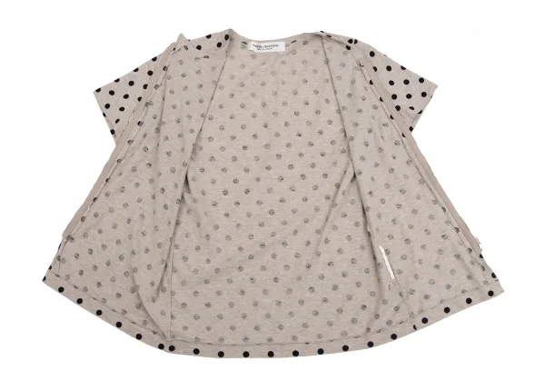 robe de chambre COMME des GARCONS Dot Printed Zip T Shirt K-134722_007