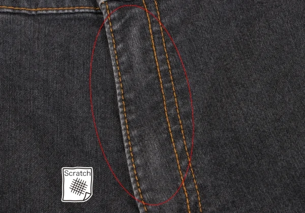 tricot COMME des GARCONS Cotton Poly Stretch Jeans K-134735_003