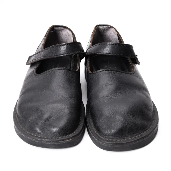 トリココムデギャルソンtricot COMME des GARCONS レザーストラップシューズ 黒22.5 K-134741_002