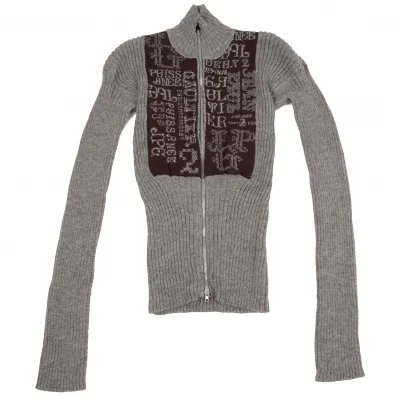 GAULTIER2 Front Patch Drivers Knit
