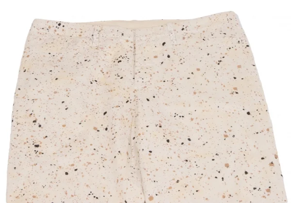 Jean Paul GAULTIER HOMME Marble Printed Cotton Pants K-134761_002