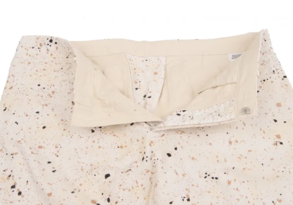 Jean Paul GAULTIER HOMME Marble Printed Cotton Pants K-134761_005
