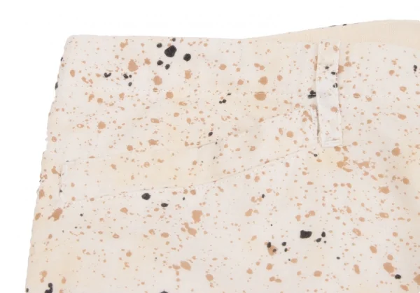 Jean Paul GAULTIER HOMME Marble Printed Cotton Pants K-134761_006